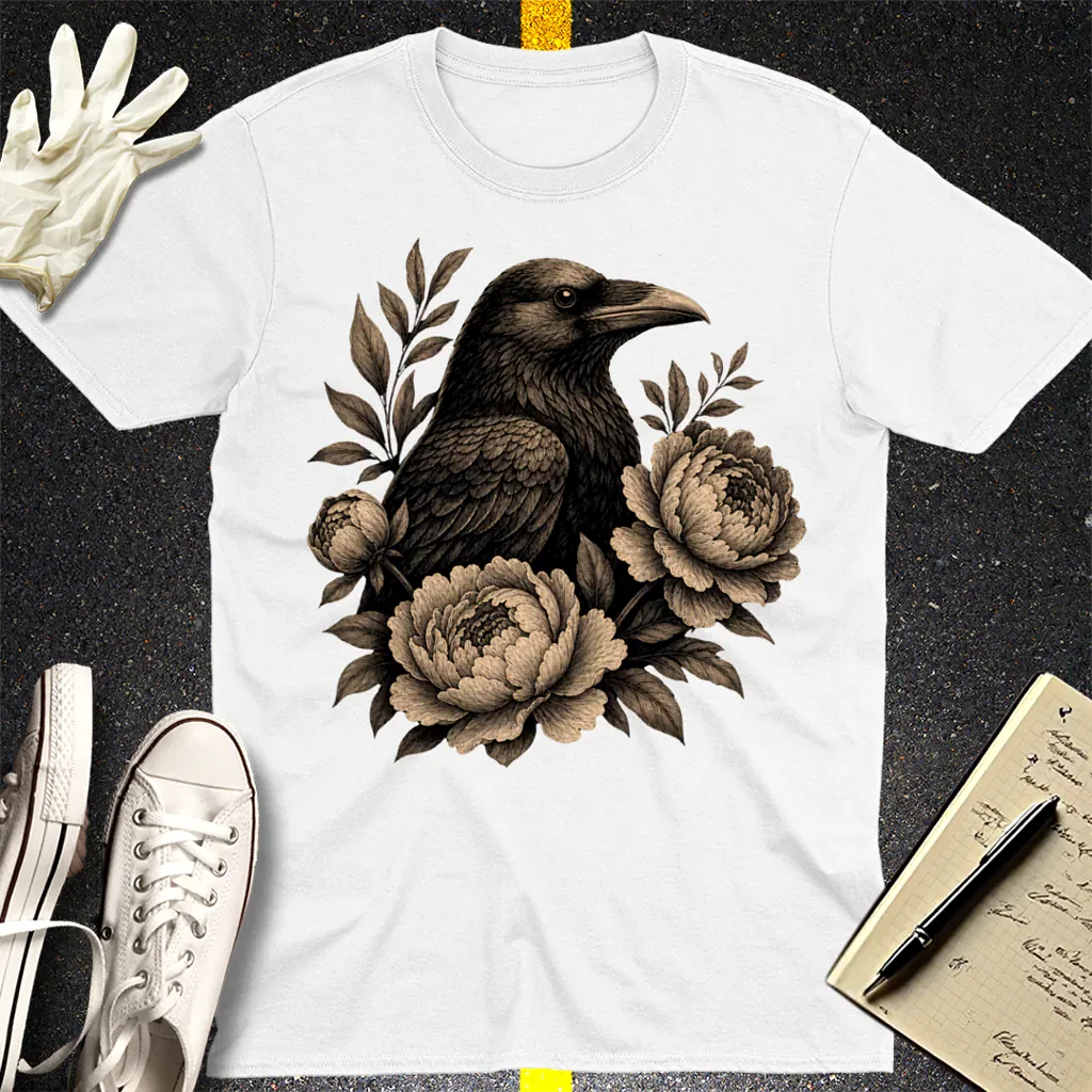 Mystic Raven T-Shirt - White
