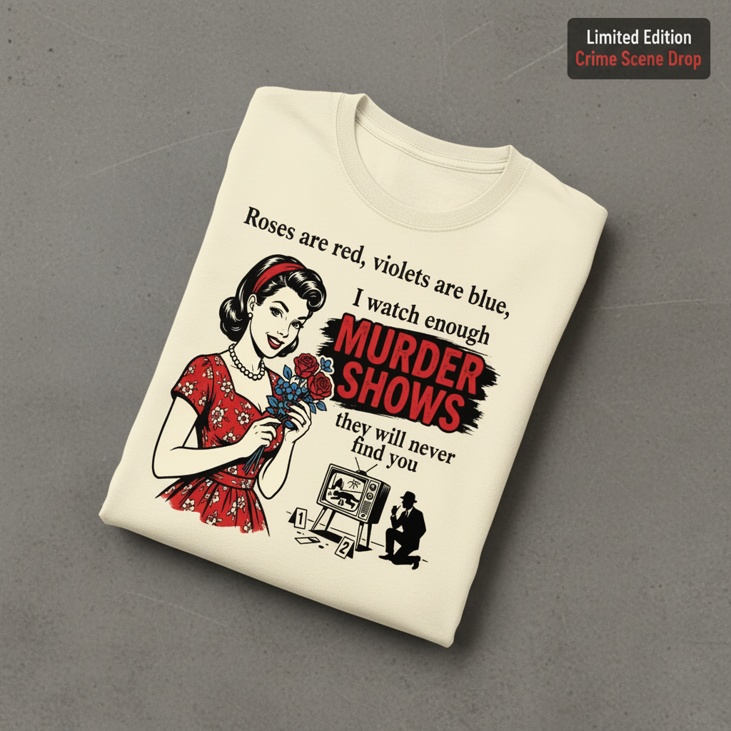 Murder Shows & Roses T-Shirt_fold_tilt