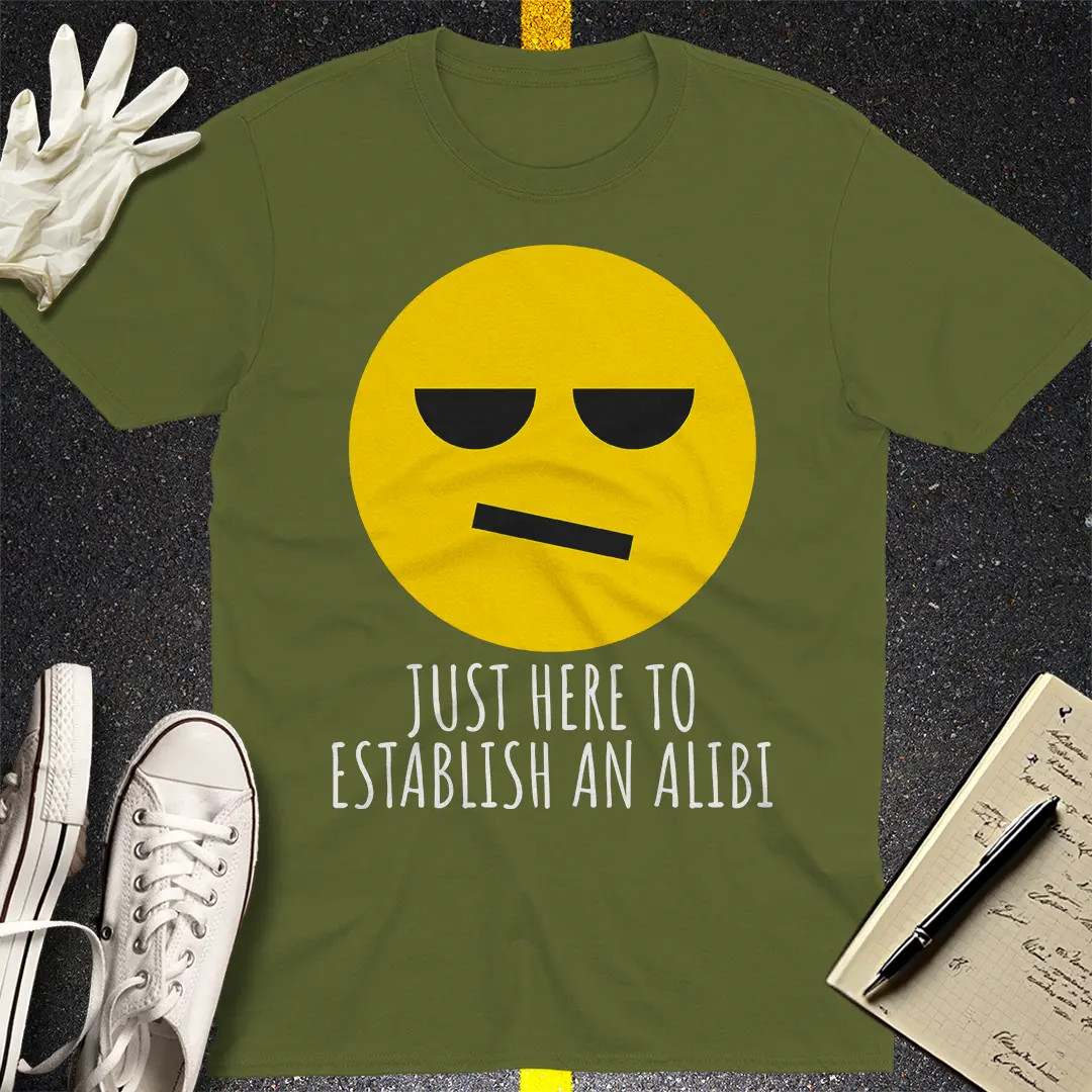 Crows Before Bros T-shirt - Military Green