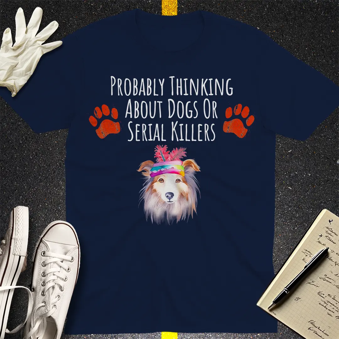 Crows Before Bros T-shirt - Navy