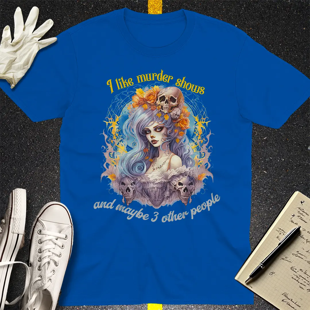 Crows Before Bros T-shirt - Royal