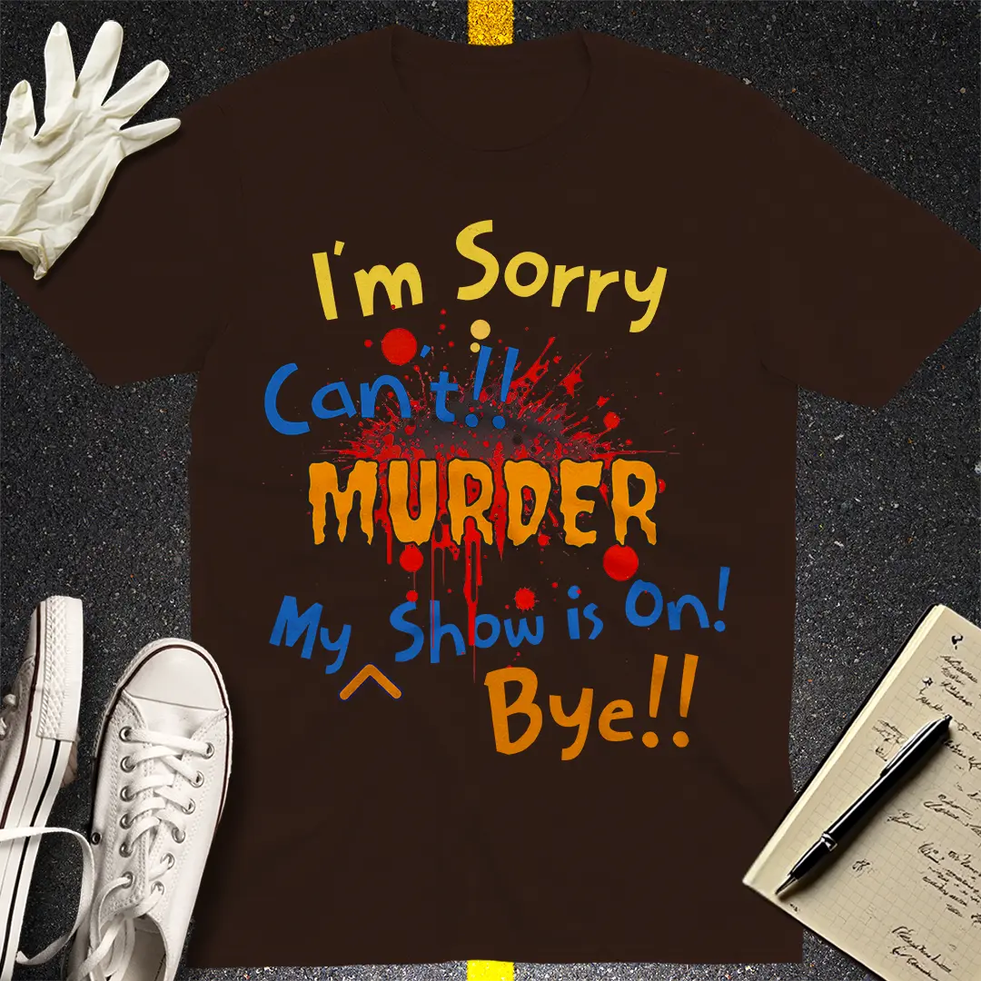 Crows Before Bros T-shirt - Dark Chocolate