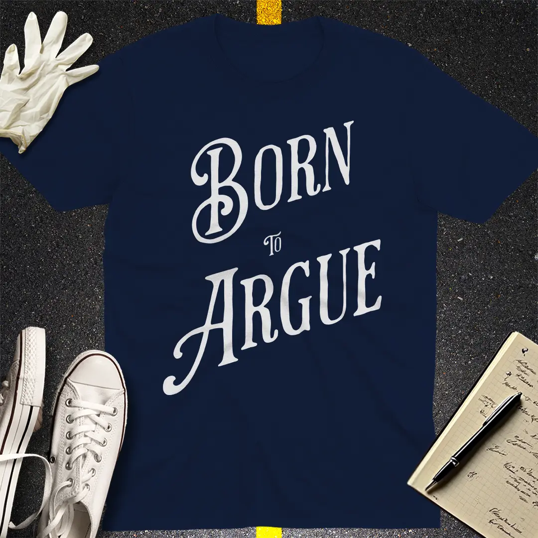 Crows Before Bros T-shirt - Navy