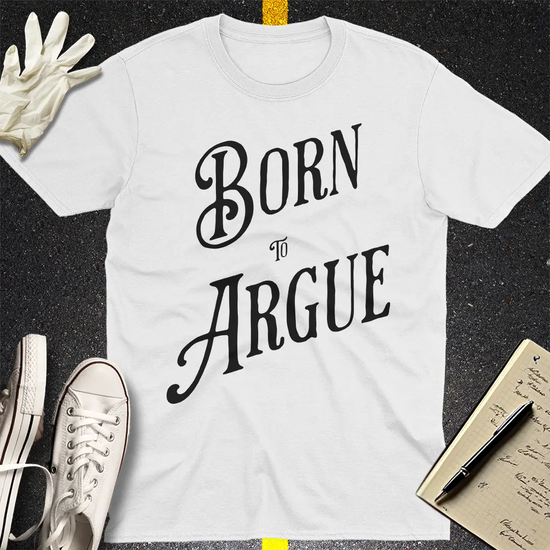 Crows Before Bros T-shirt - White