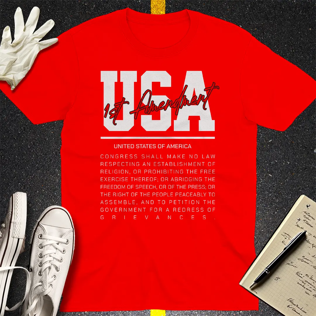 Crows Before Bros T-shirt - Red