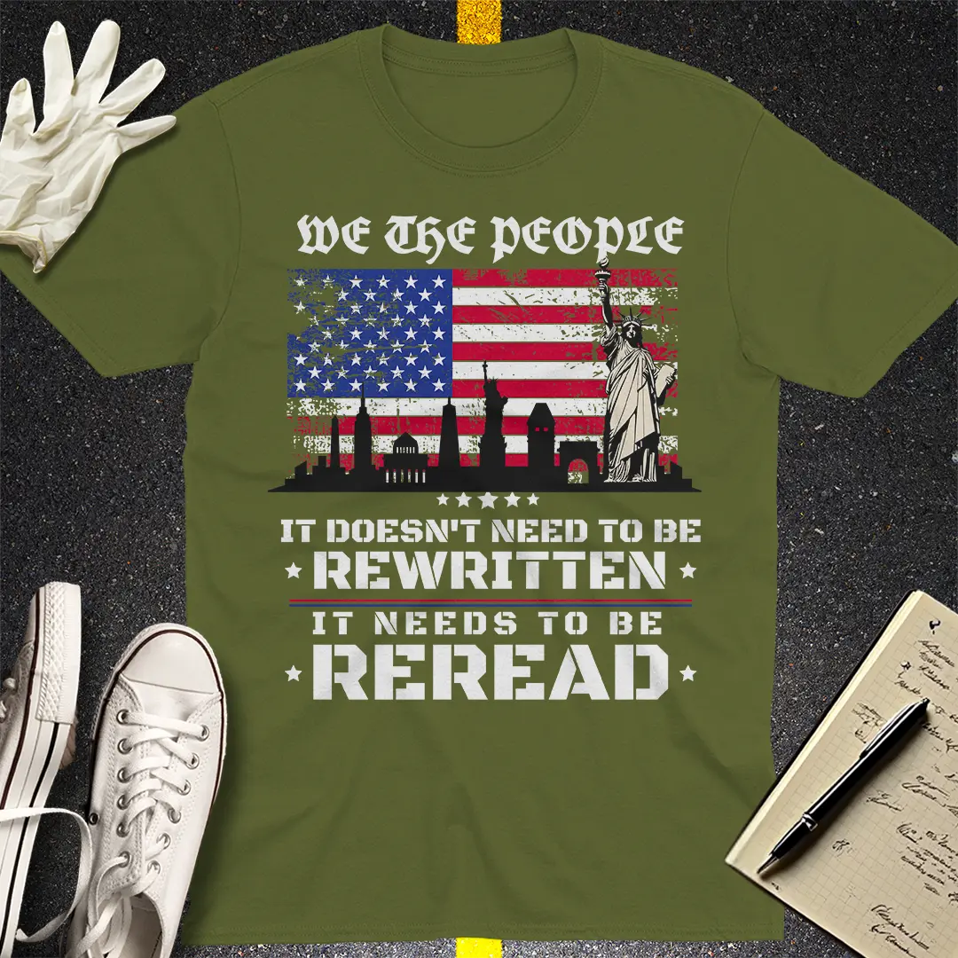 Crows Before Bros T-shirt - Military Green