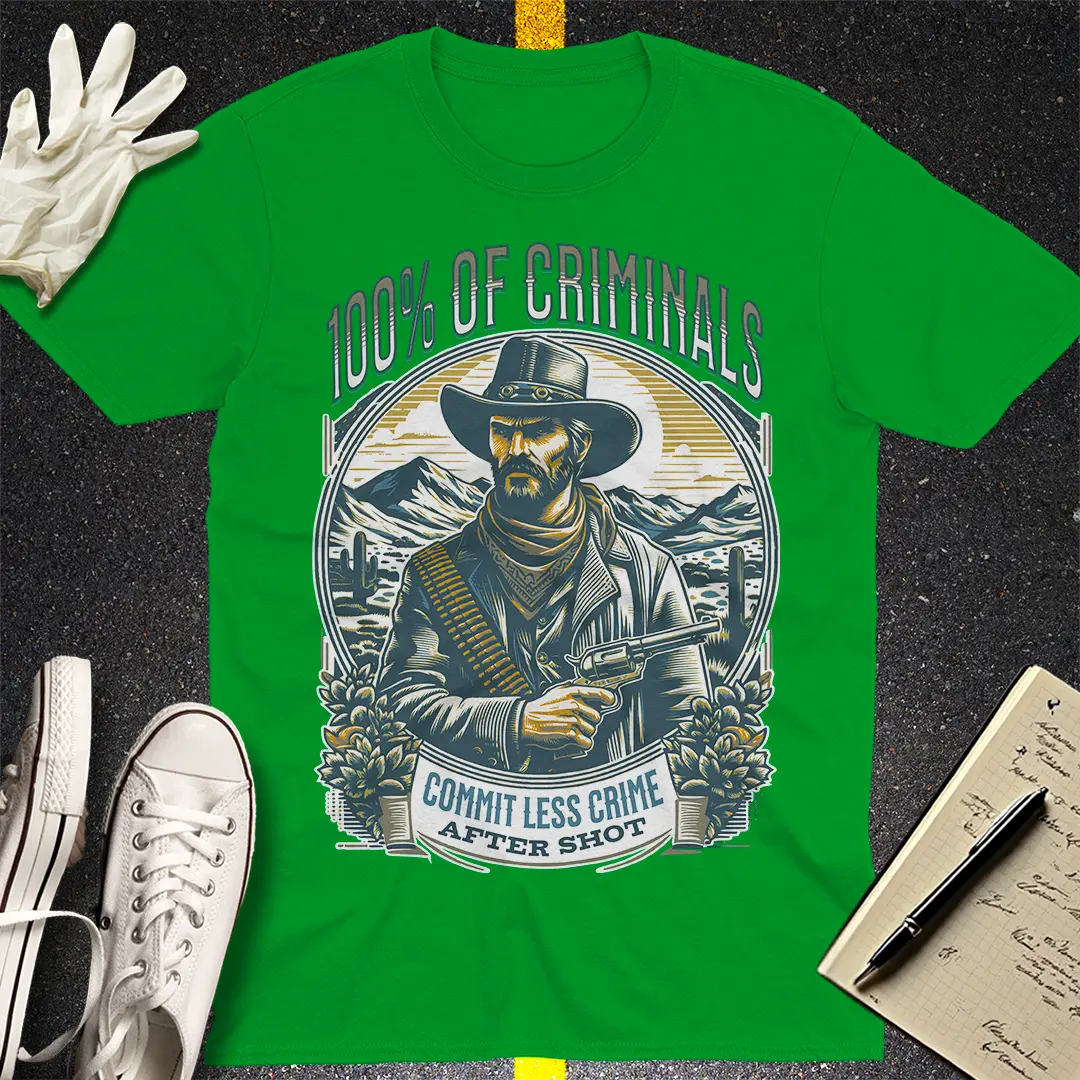 Crows Before Bros T-shirt - Irish Green