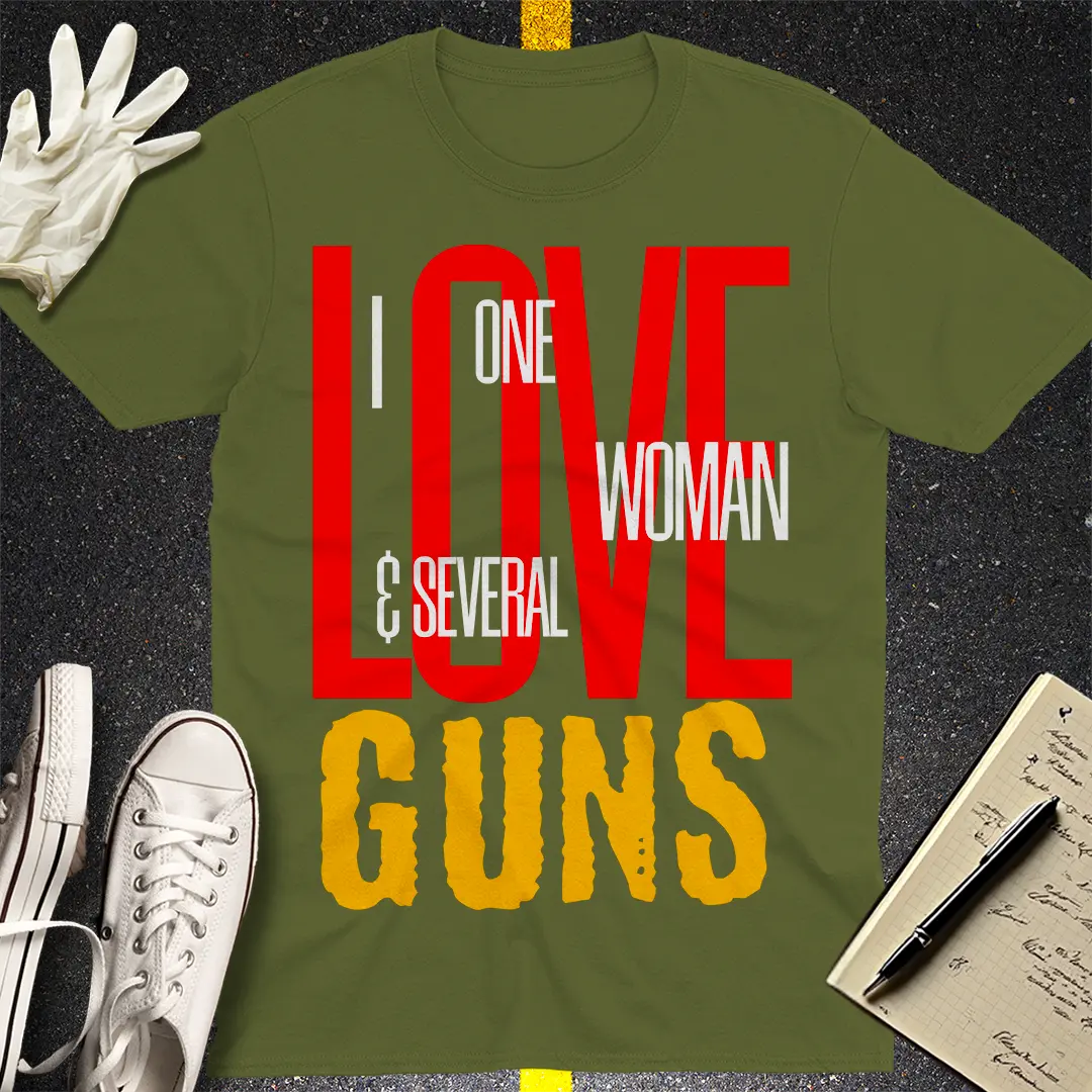 Crows Before Bros T-shirt - Military Green