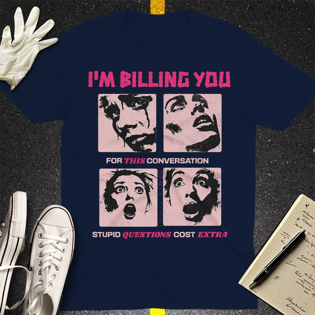 Crows Before Bros T-shirt - Navy