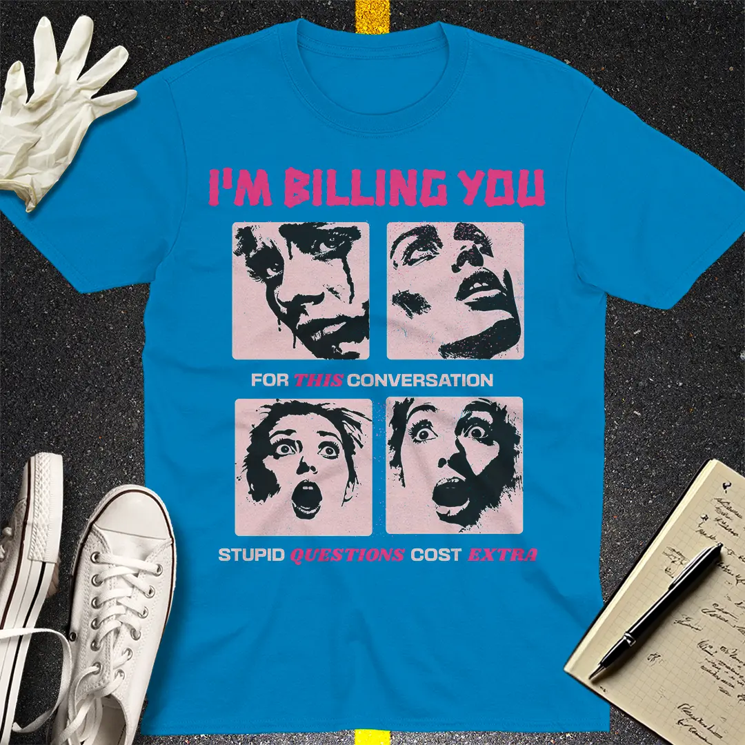 Crows Before Bros T-shirt - Sapphire
