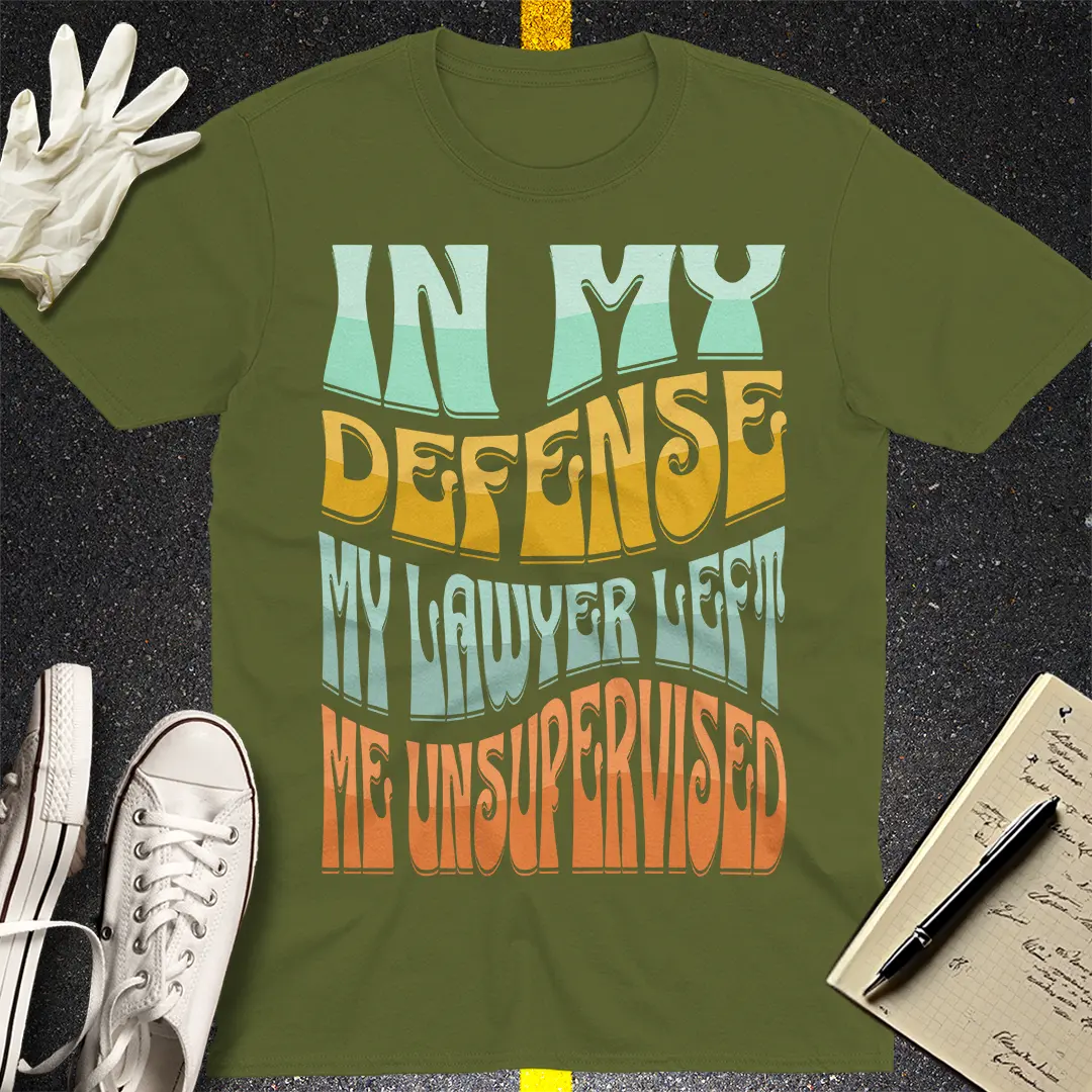 Crows Before Bros T-shirt - Military Green