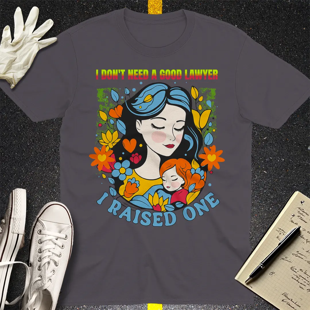 Crows Before Bros T-shirt - Charcoal