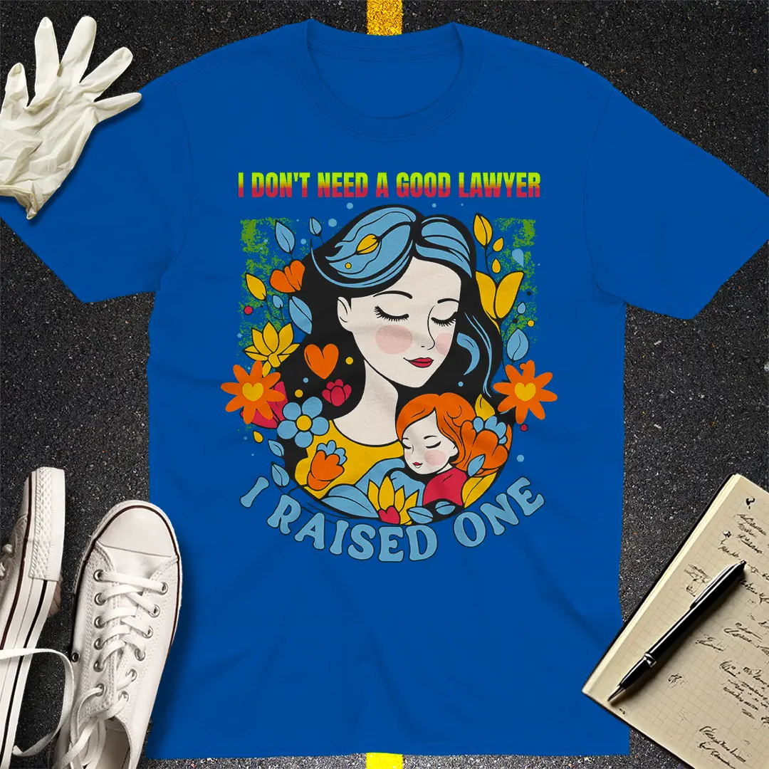 Crows Before Bros T-shirt - Royal