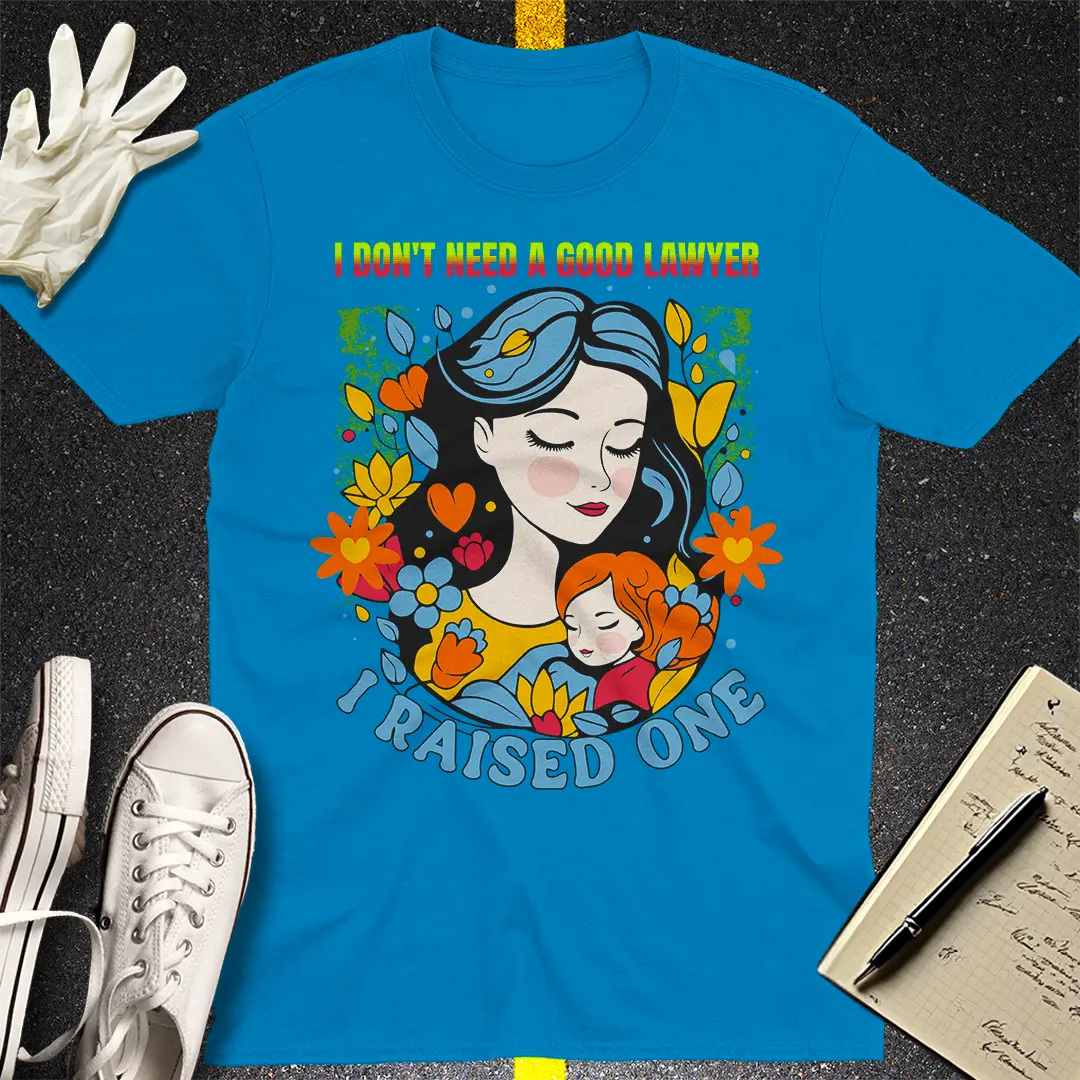 Crows Before Bros T-shirt - Sapphire