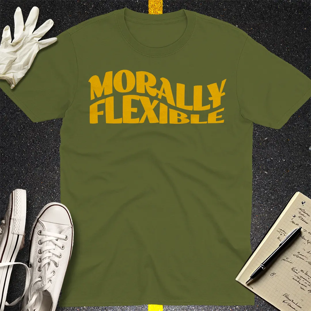 Crows Before Bros T-shirt - Military Green