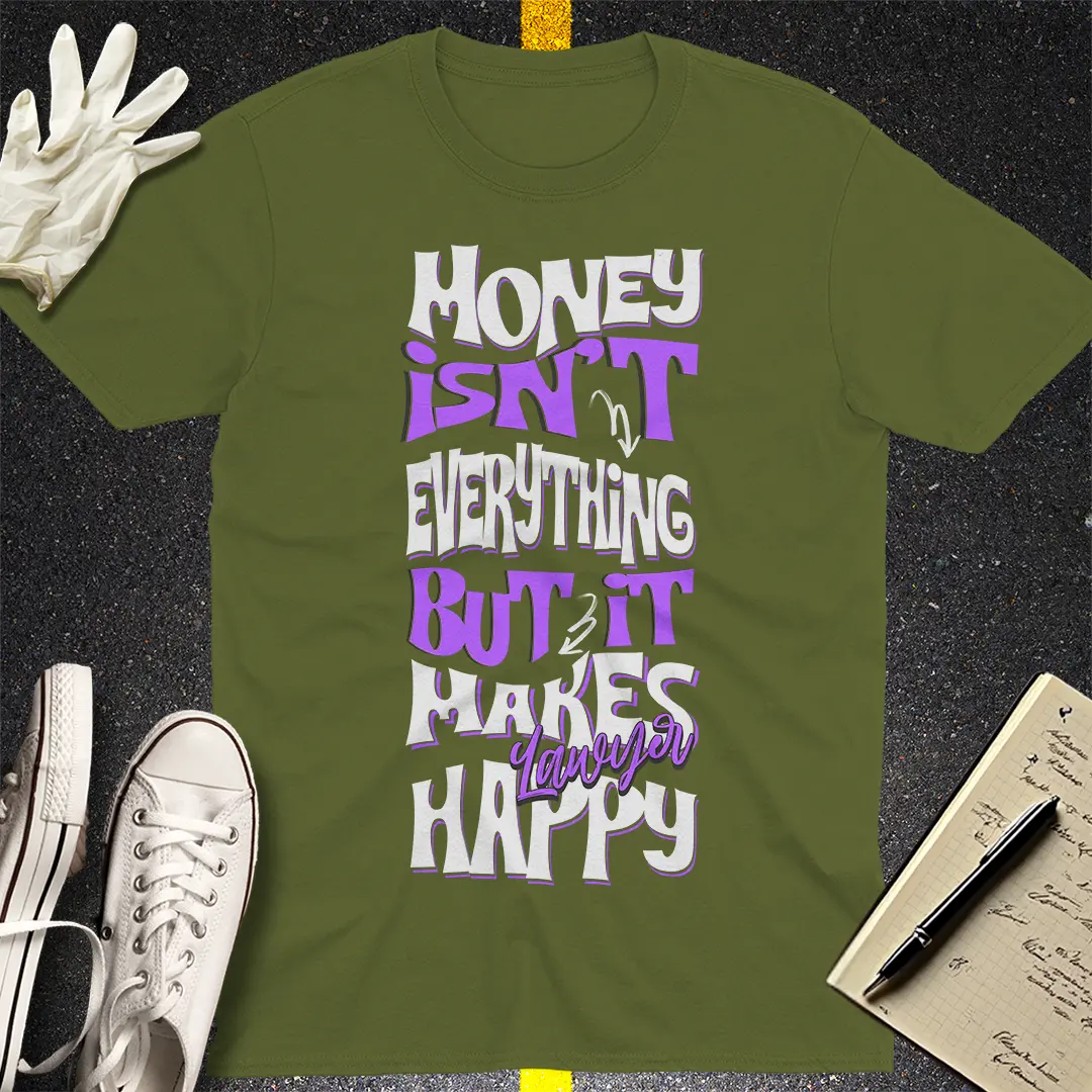 Crows Before Bros T-shirt - Military Green