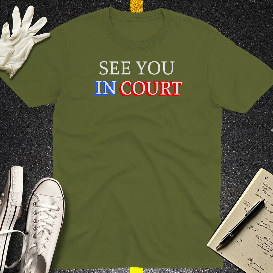 Crows Before Bros T-shirt - Military Green