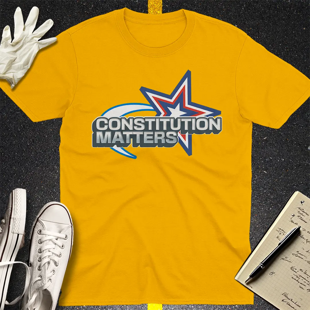 Crows Before Bros T-shirt - Gold