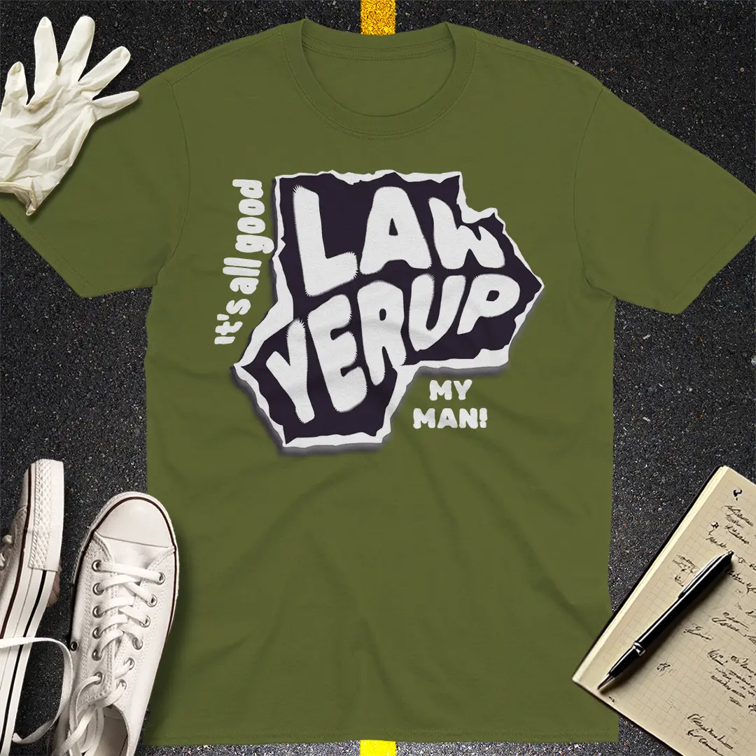 Crows Before Bros T-shirt - Military Green