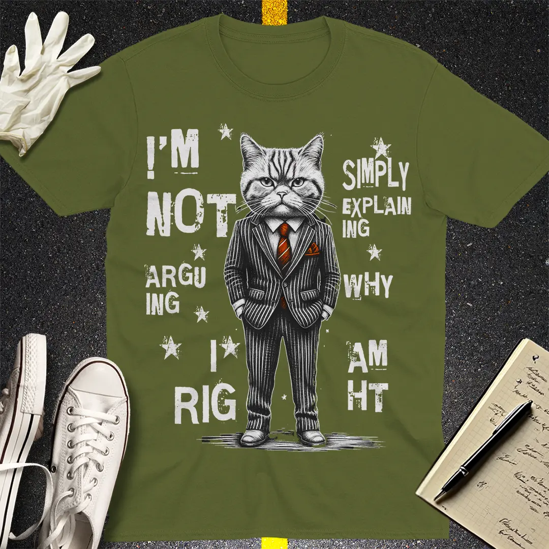 Crows Before Bros T-shirt - Military Green