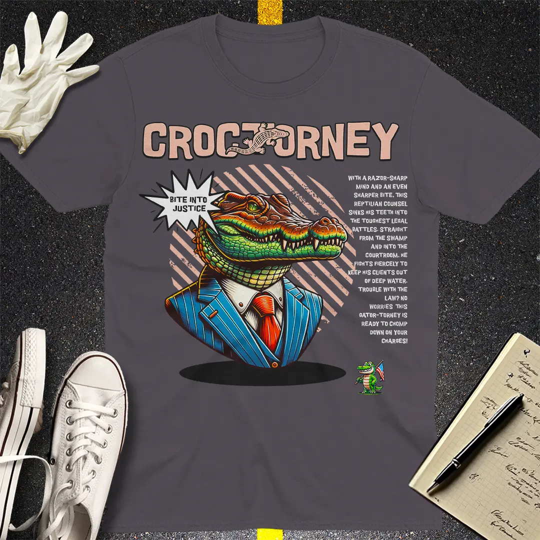 Crows Before Bros T-shirt - Charcoal