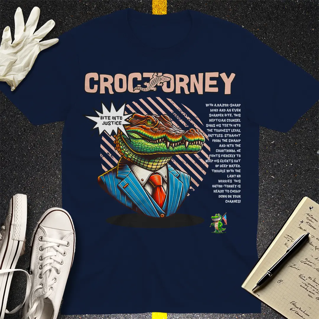 Crows Before Bros T-shirt - Navy