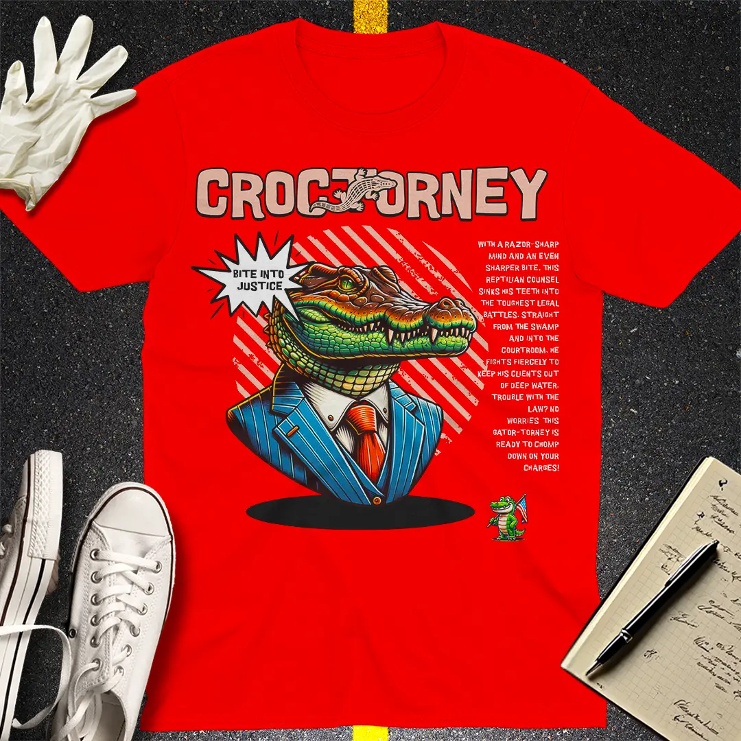 Crows Before Bros T-shirt - Red