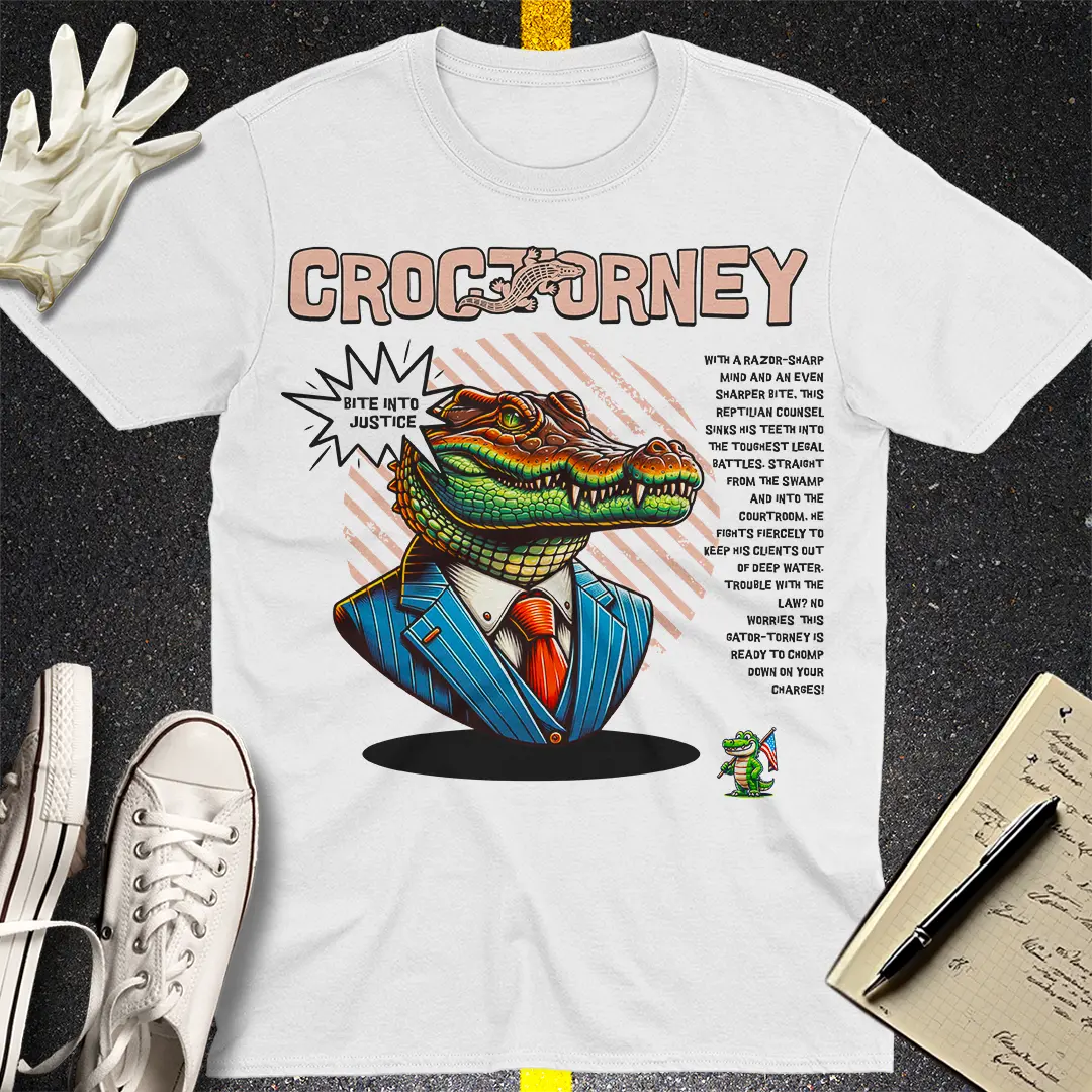 Crows Before Bros T-shirt - White