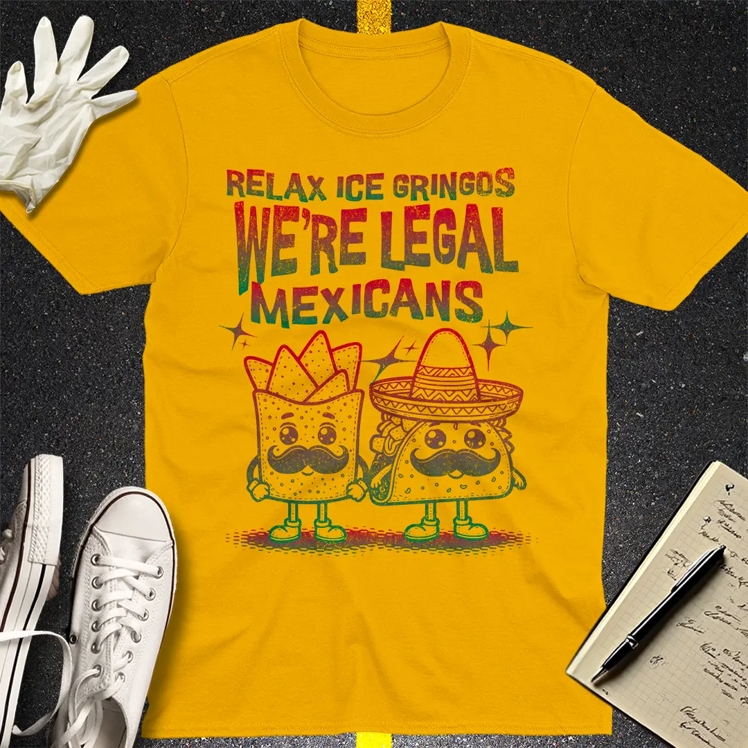 Crows Before Bros T-shirt - Gold