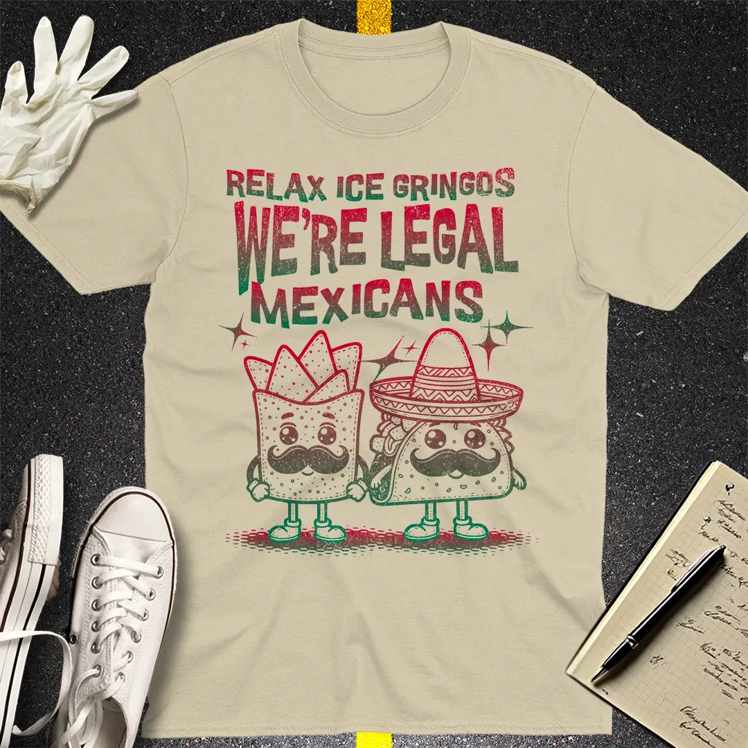 Crows Before Bros T-shirt - Sand