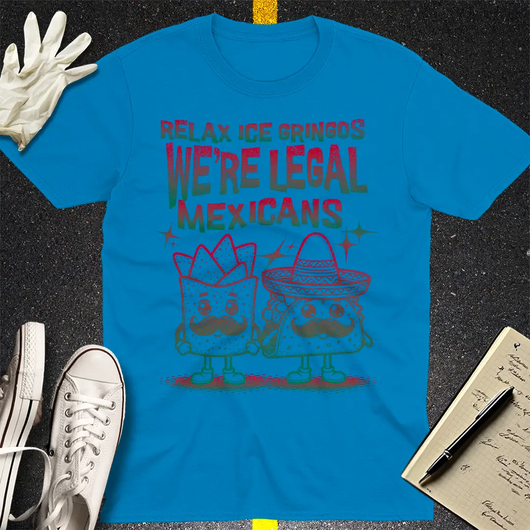 Crows Before Bros T-shirt - Sapphire