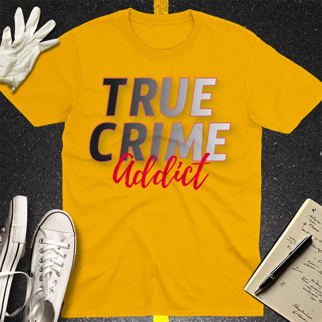 Crows Before Bros T-shirt - Gold