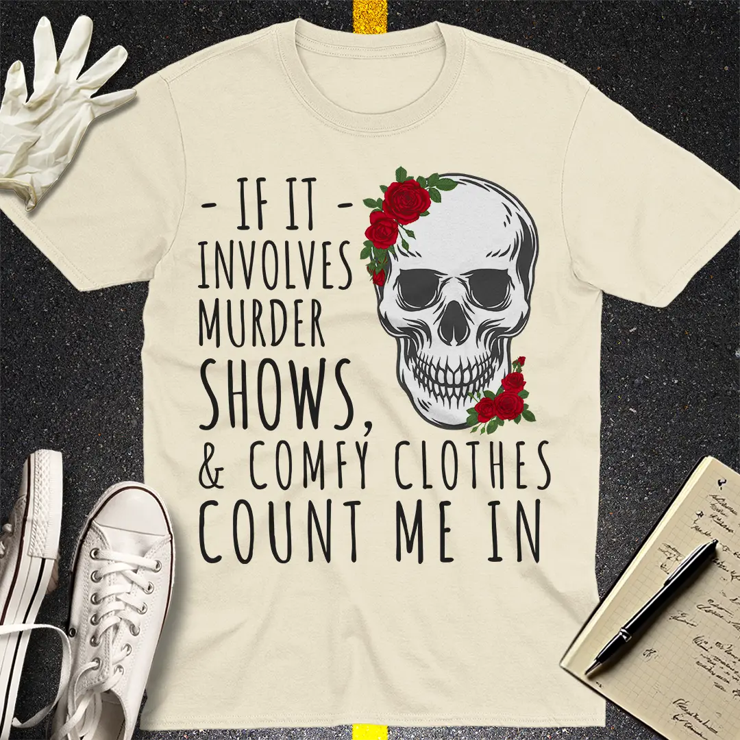 Crows Before Bros T-shirt - Natural