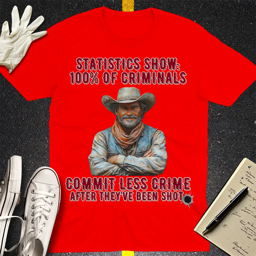 Crows Before Bros T-shirt - Red