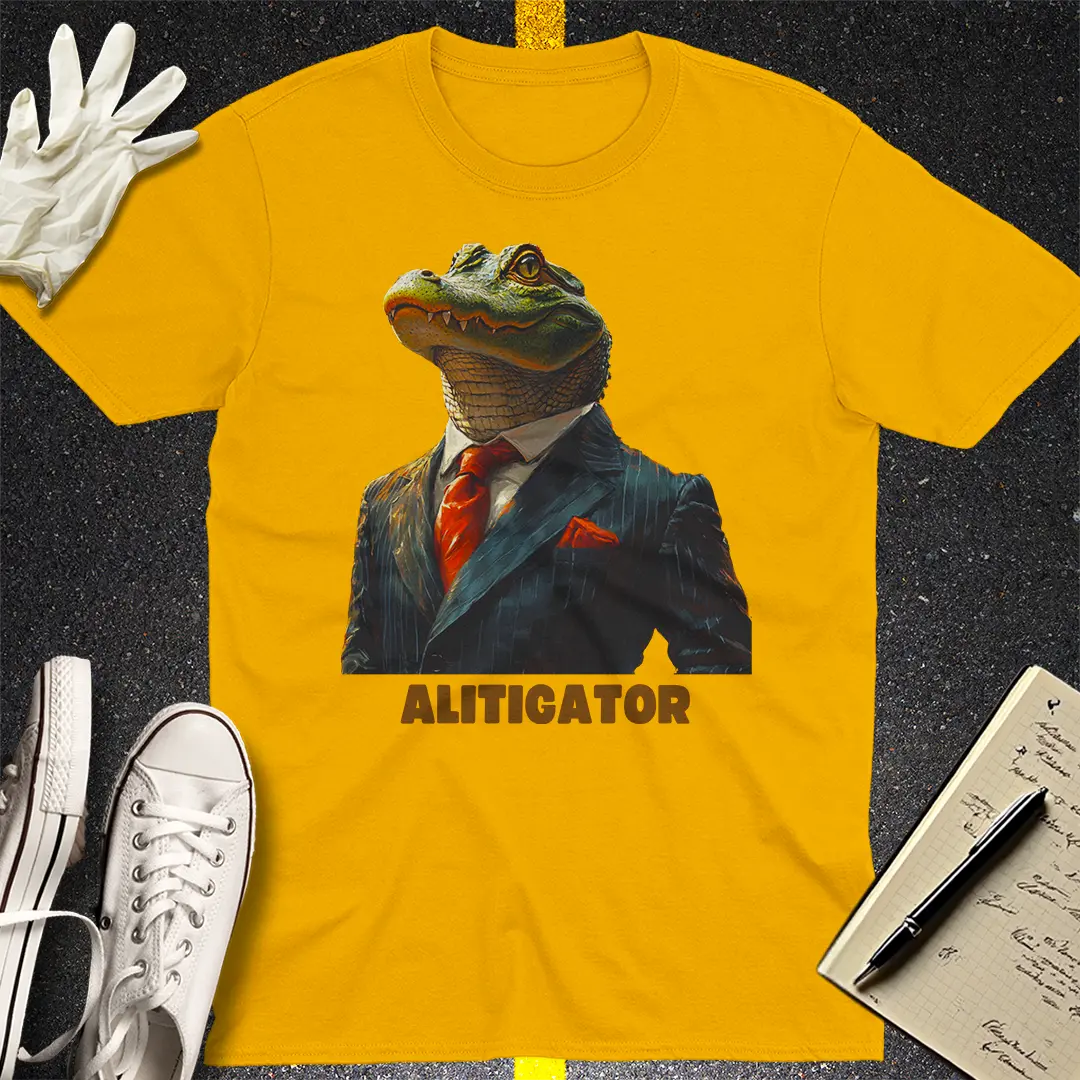 Crows Before Bros T-shirt - Gold