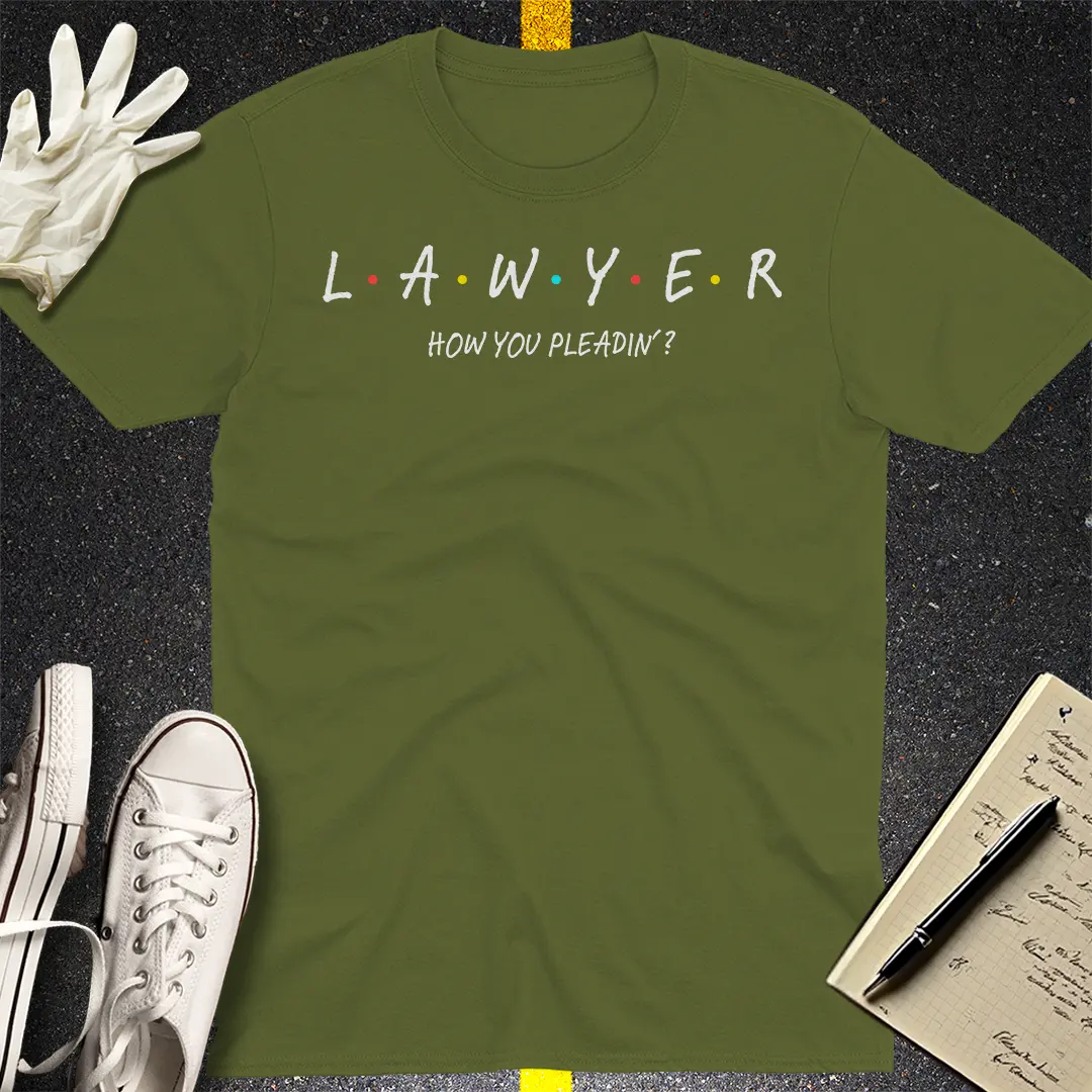 Crows Before Bros T-shirt - Military Green
