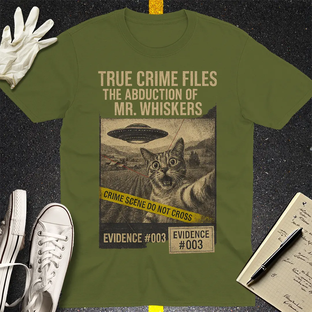 Crows Before Bros T-shirt - Military Green