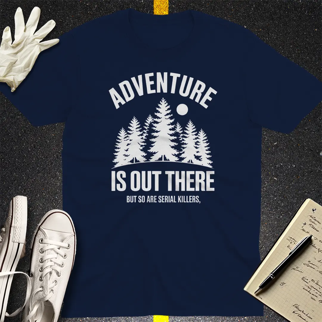 Crows Before Bros T-shirt - Navy