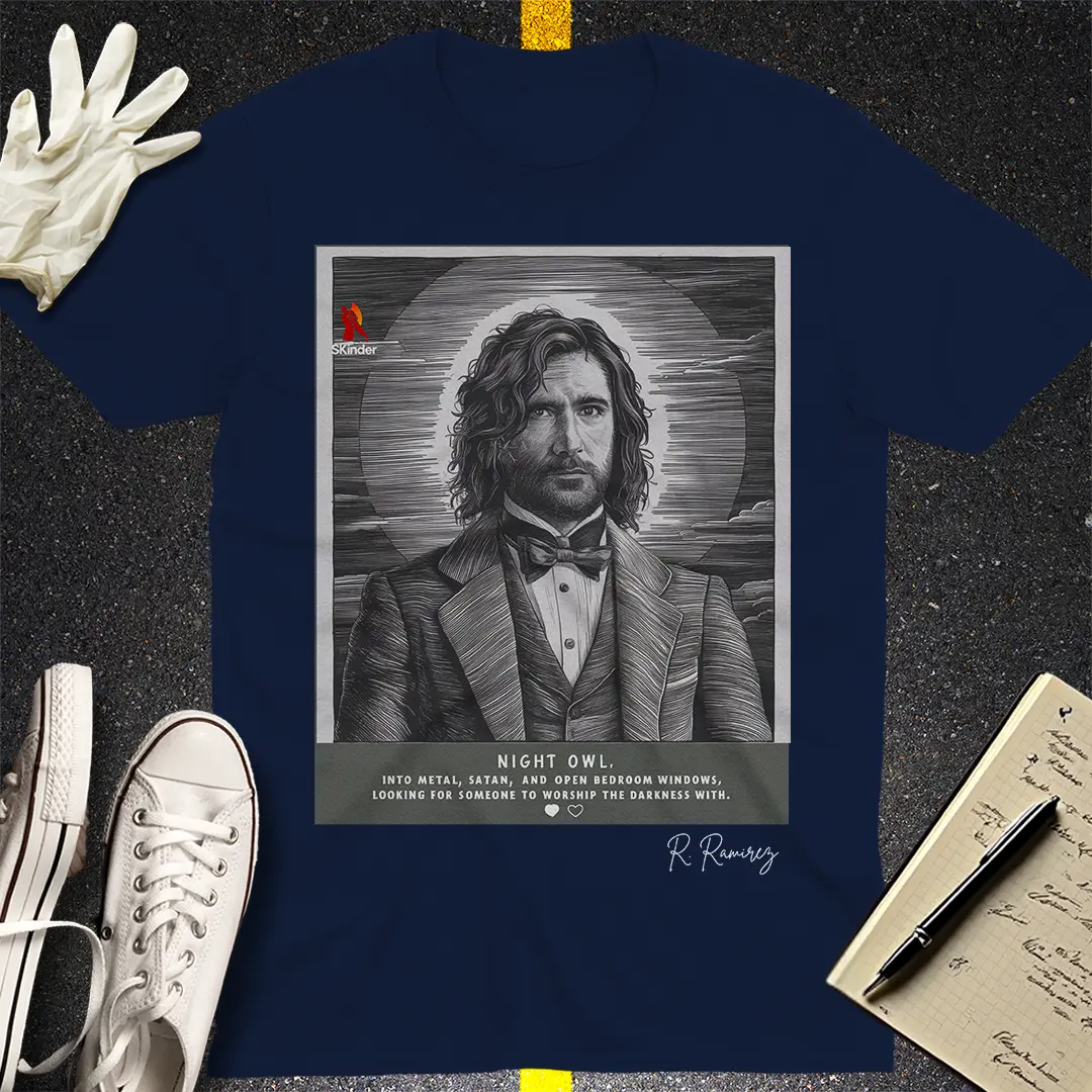 Crows Before Bros T-shirt - Navy