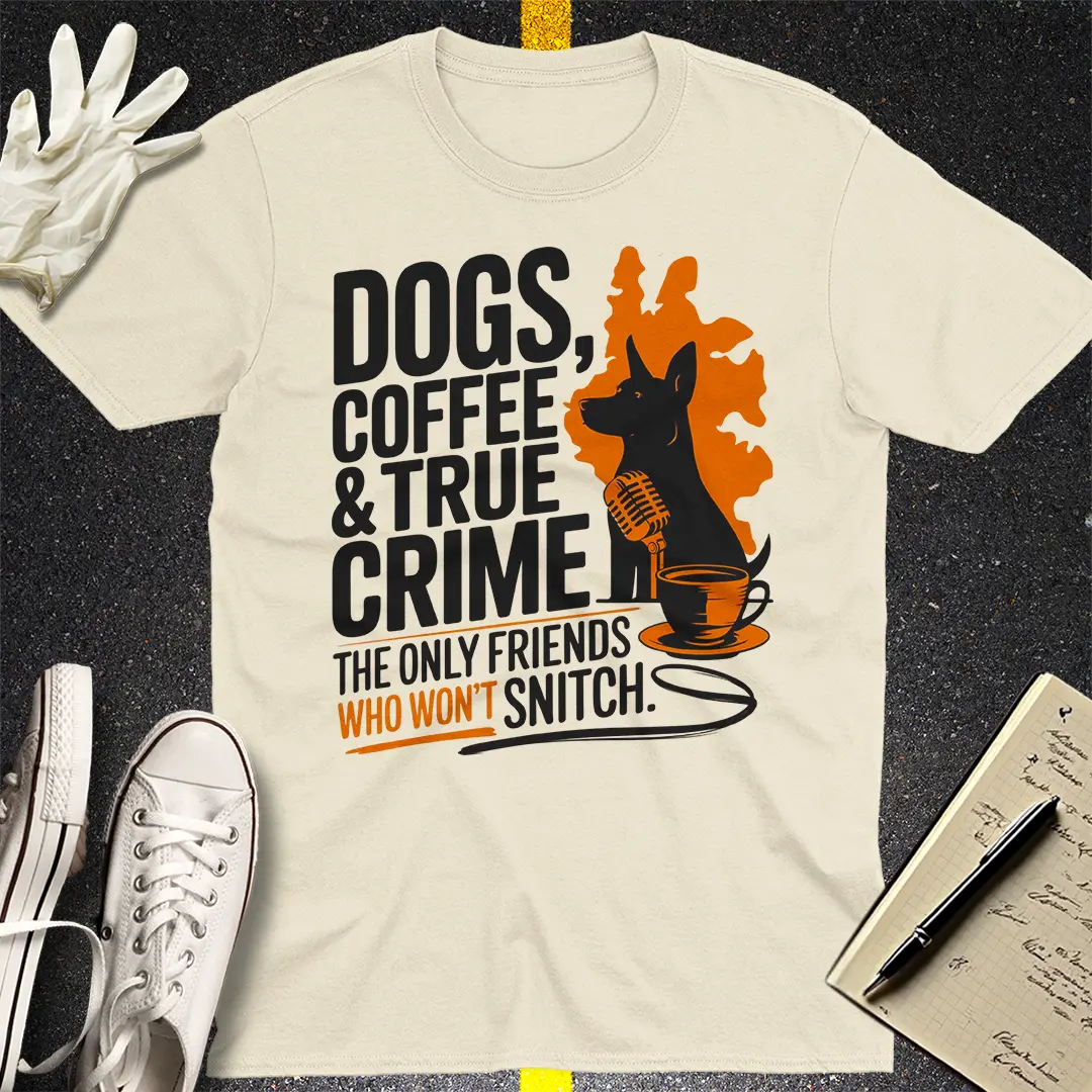 Crows Before Bros T-shirt - Natural