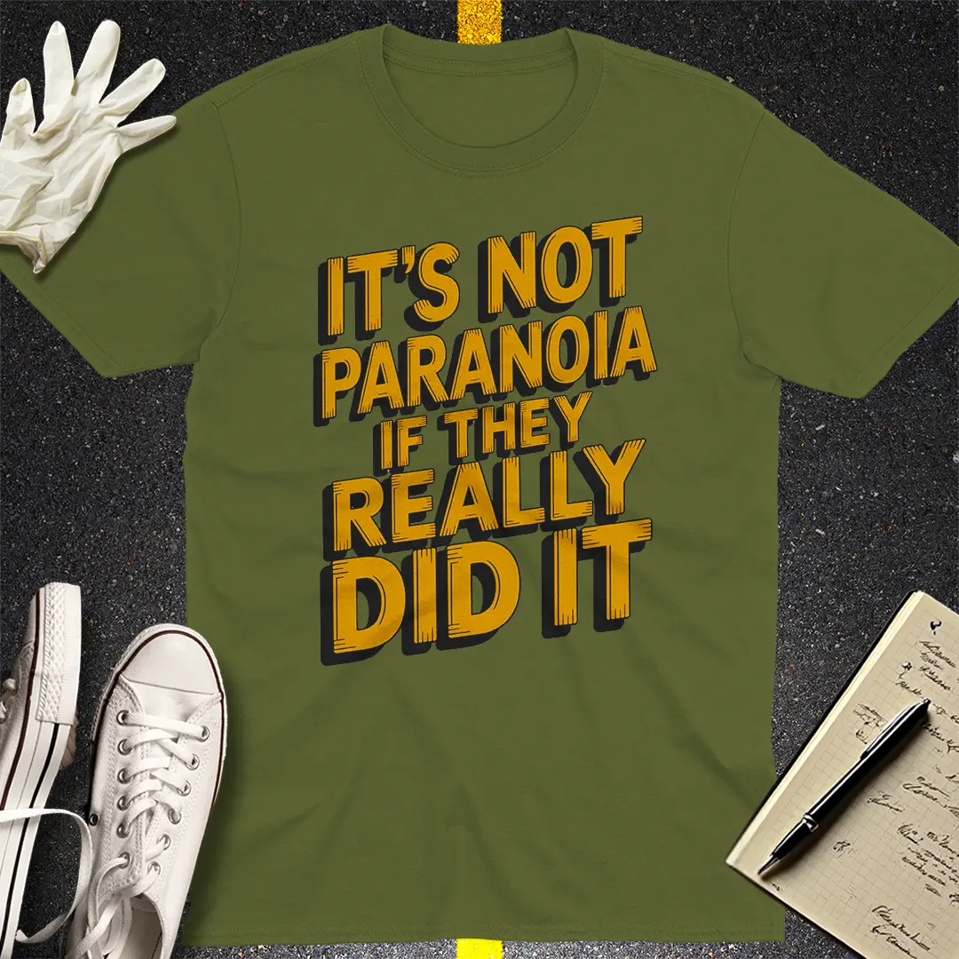 Crows Before Bros T-shirt - Military Green