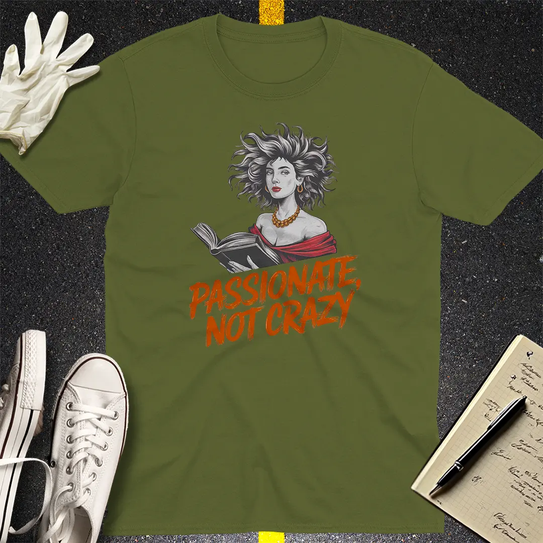 Crows Before Bros T-shirt - Military Green
