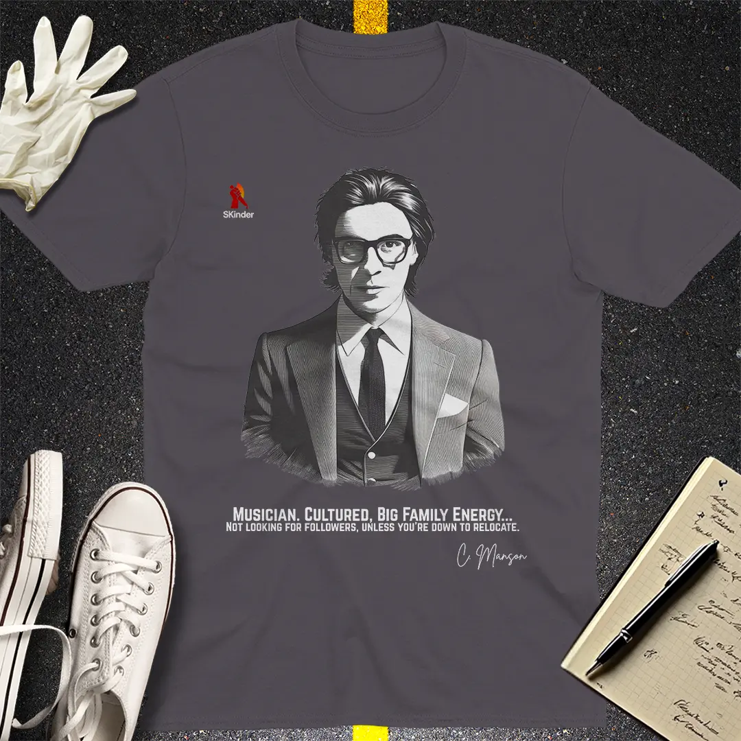 Crows Before Bros T-shirt - Charcoal