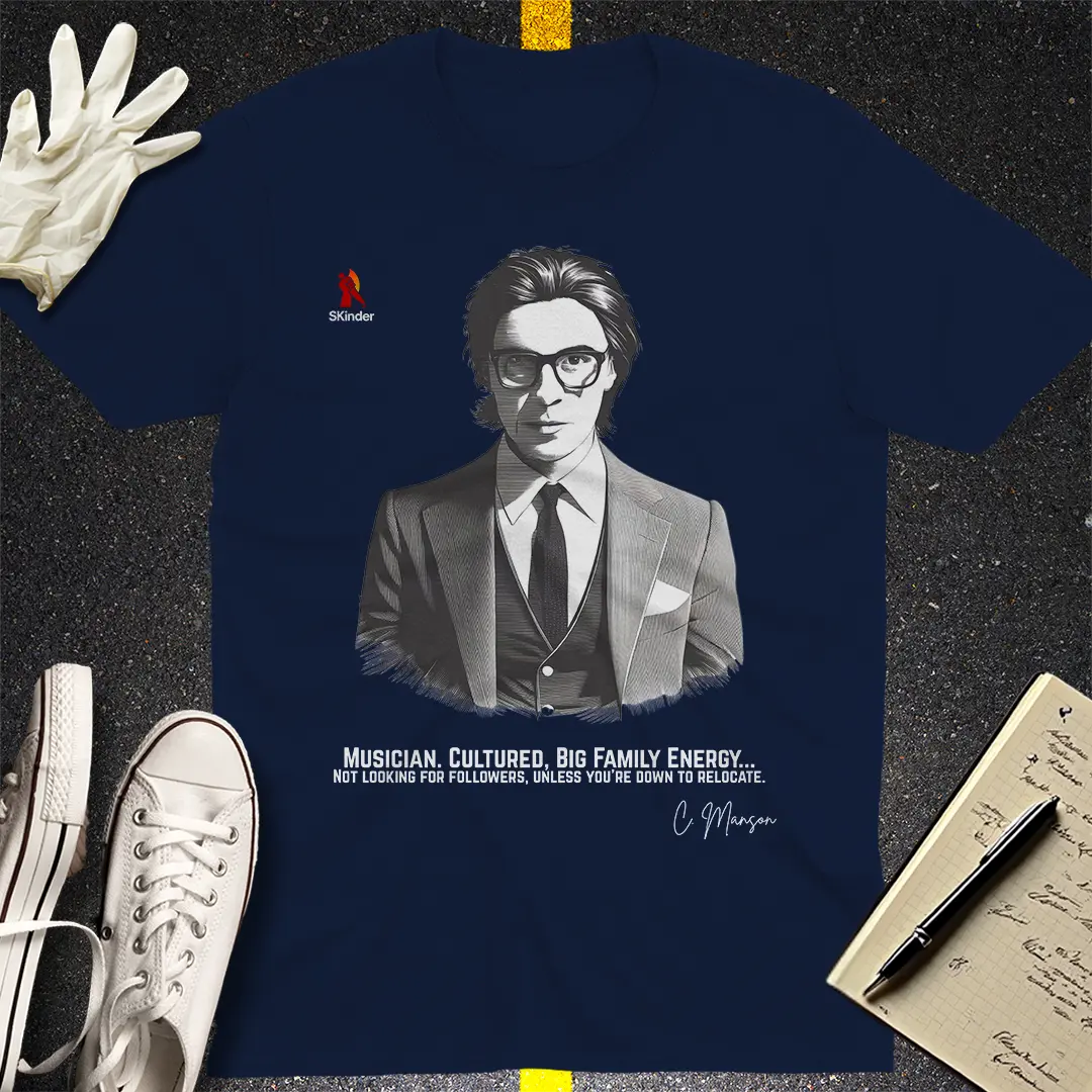 Crows Before Bros T-shirt - Navy