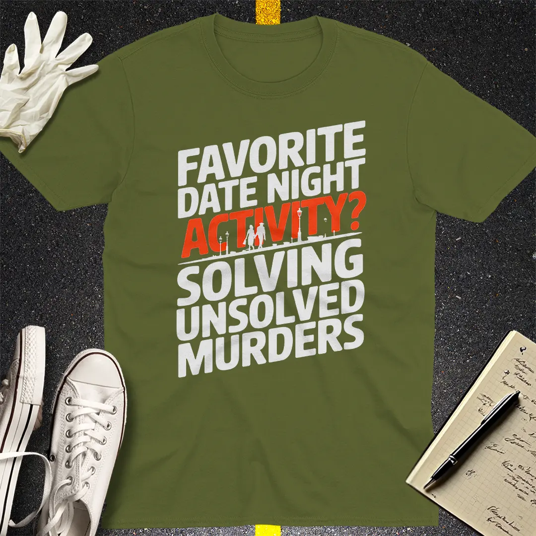 Crows Before Bros T-shirt - Military Green