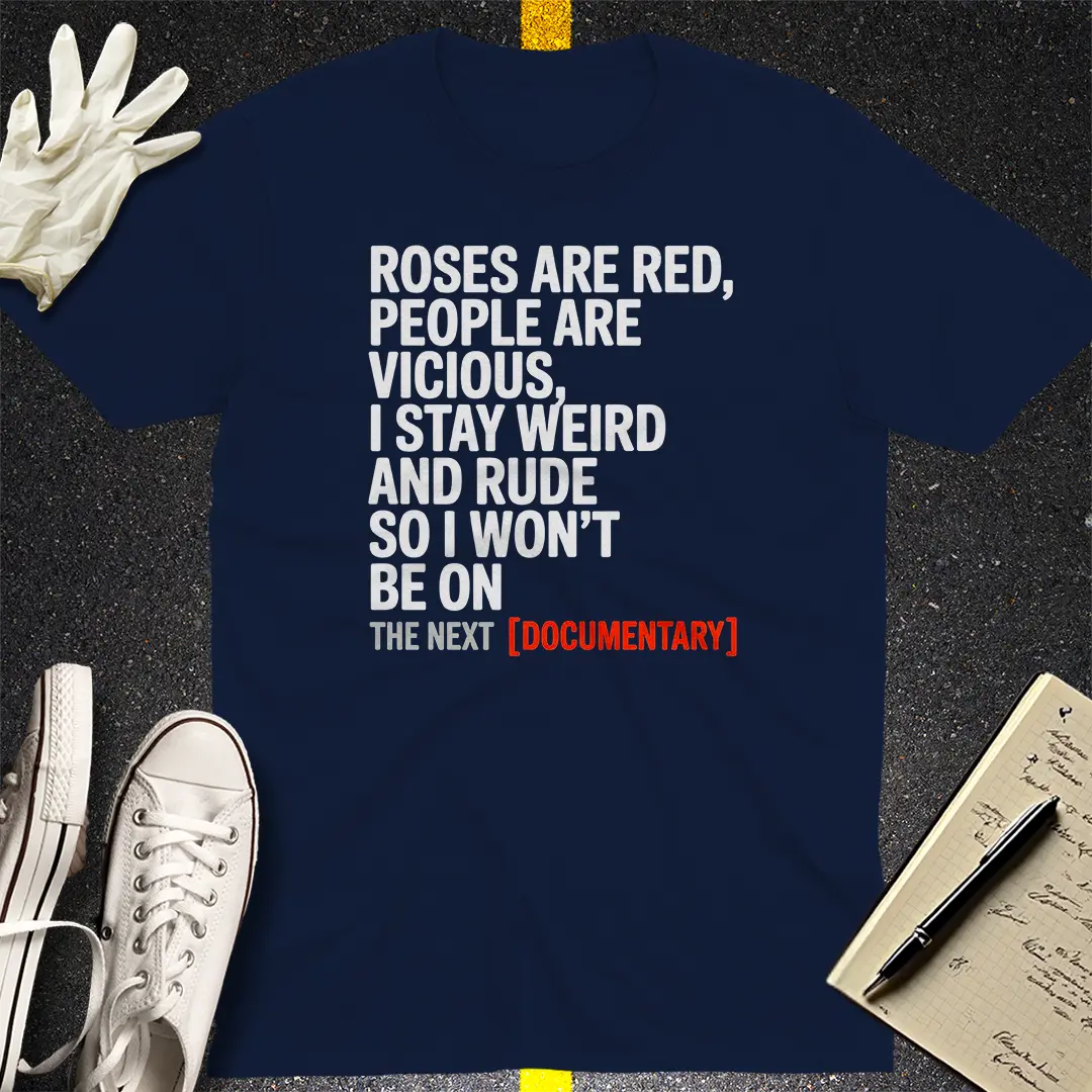 Crows Before Bros T-shirt - Navy