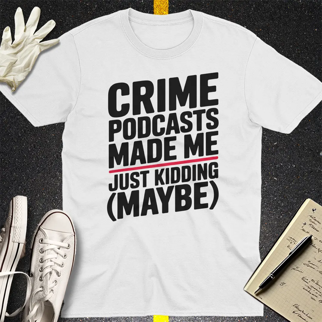 Crows Before Bros T-shirt - White
