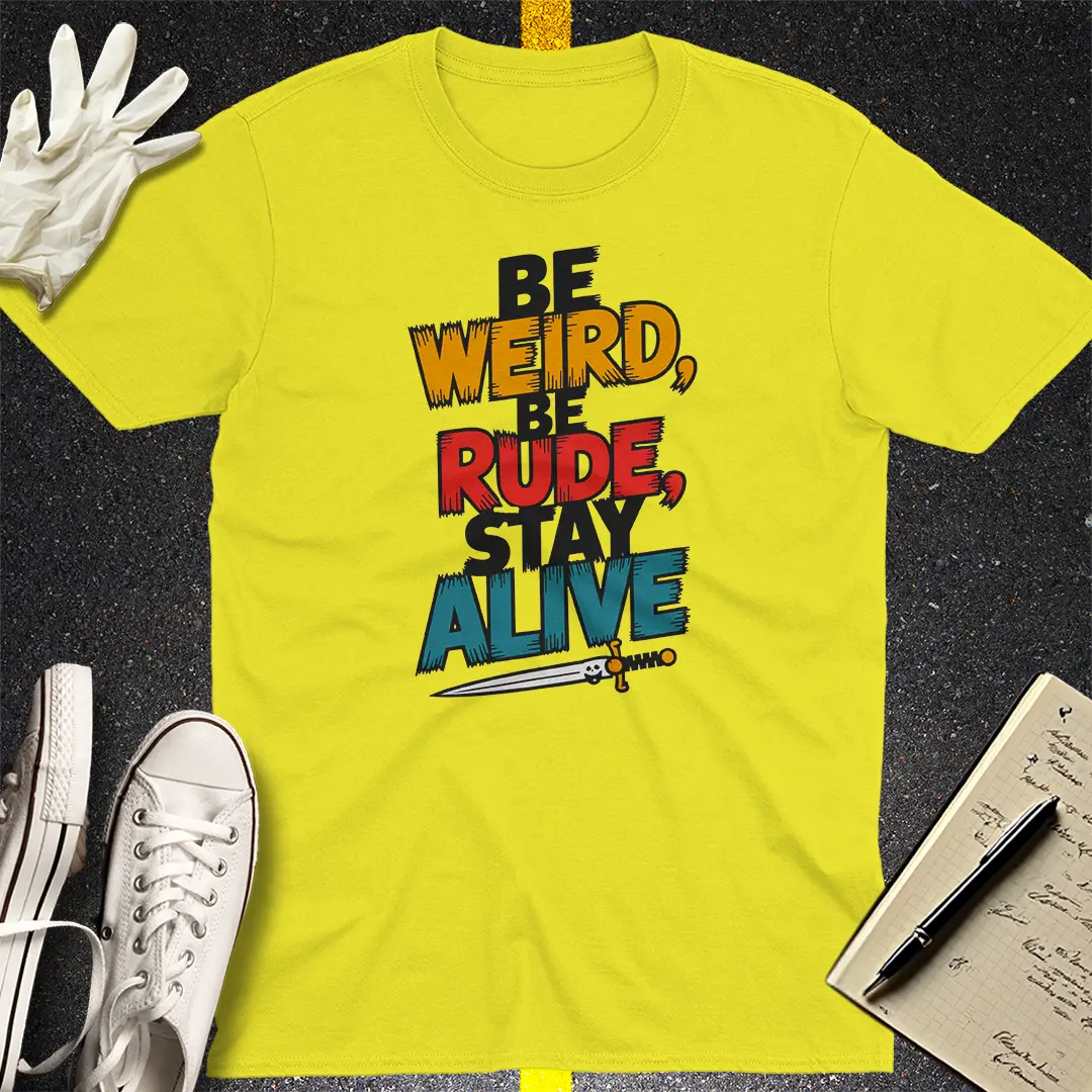 Crows Before Bros T-shirt - Cornsilk