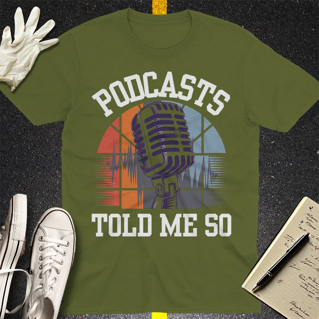 Crows Before Bros T-shirt - Military Green