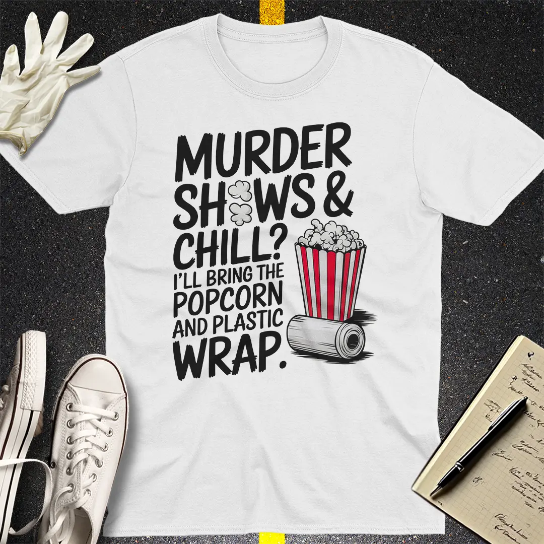 Crows Before Bros T-shirt - White